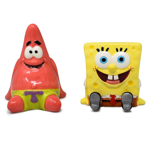 SpongeBob and Patrick Salt and Pepper Shaker Set - SpongeBob SquarePants Official Shop