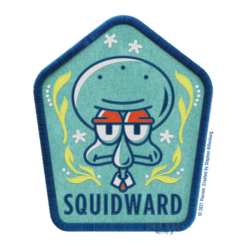 SpongeBob Kamp Koral Character Badge Stickers Pack of 3 - SpongeBob SquarePants Official Shop