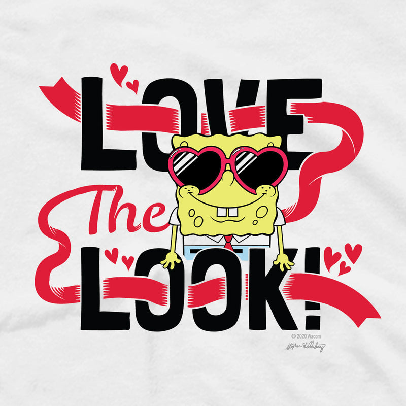 SpongeBob SquarePants Love The Look Kids Short Sleeve T-Shirt