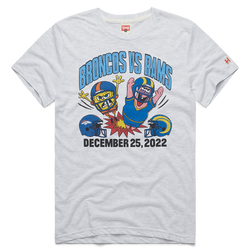 SpongeBob and Patrick x Broncos Vs Rams 2022 Short Sleeve T-Shirt - SpongeBob SquarePants Official Shop