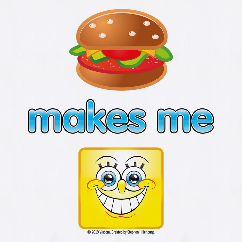 SpongeBob SquarePants Emoji Burger Smile Apron - SpongeBob SquarePants Official Shop