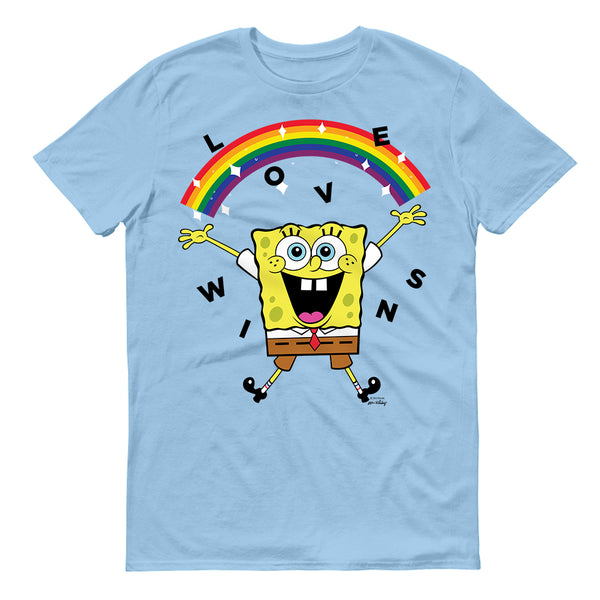 George Bernard tilbagemeldinger Betinget SpongeBob SquarePants Love Wins Adult Short Sleeve T-Shirt – SpongeBob  SquarePants Shop