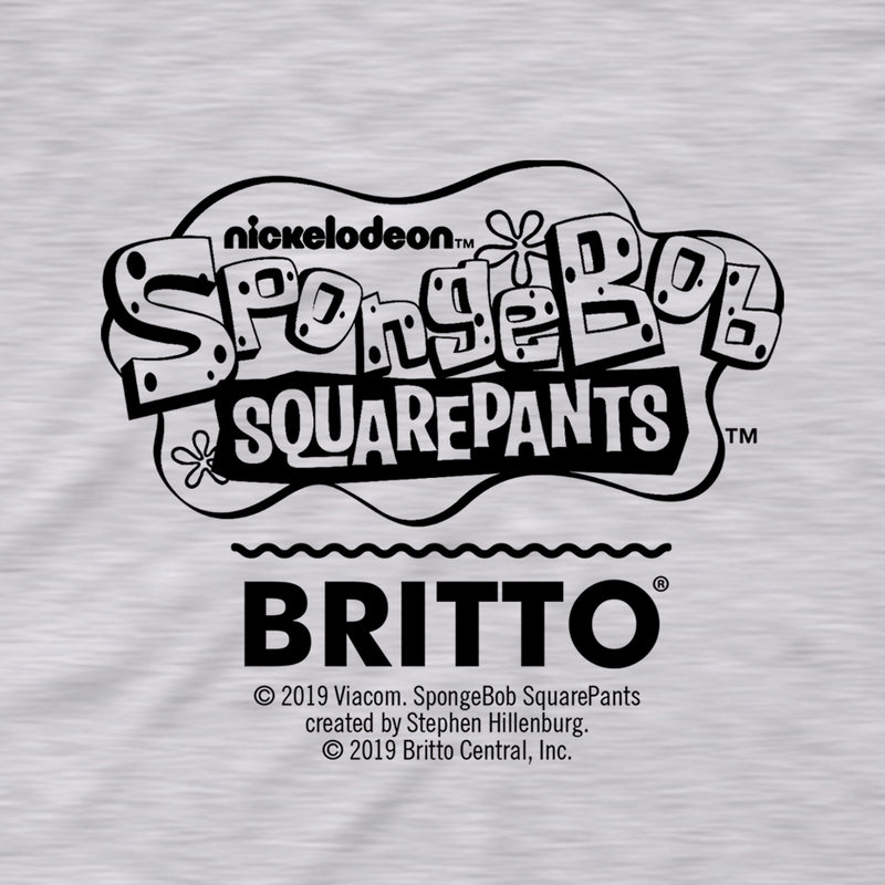 SpongeBob SquarePants Plankton Britto Adult Short Sleeve T-Shirt
