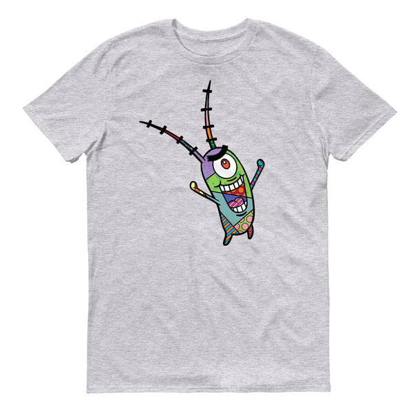 Plankton Britto Adult Short Sleeve T-Shirt – SpongeBob SquarePants Shop
