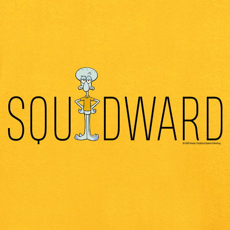 Squidward Name Play Long Sleeve T-Shirt - SpongeBob SquarePants Official Shop