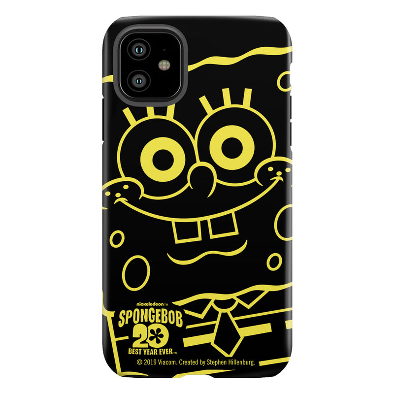 SpongeBob SquarePants 20th Anniversary Tough Phone Case - SpongeBob SquarePants Official Shop
