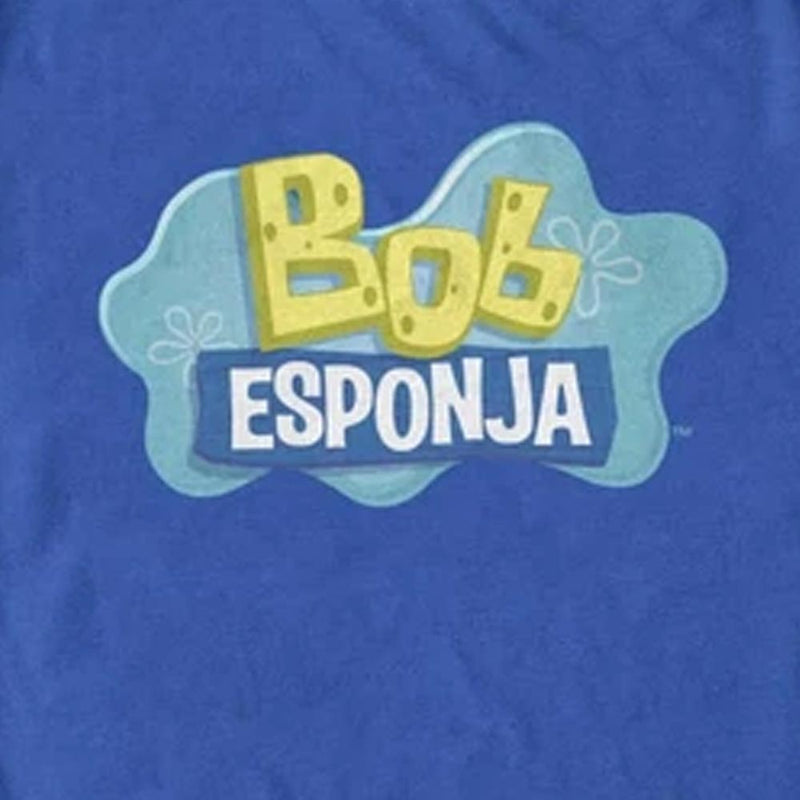 SpongeBob Bob Esponja Logo Adult T-Shirt - SpongeBob SquarePants Official Shop
