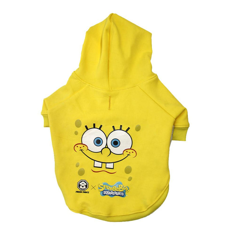Spongebob x Fresh Pawz - SB Face Hoodie| Dog Clothing - SpongeBob SquarePants Official Shop