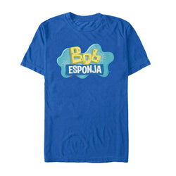 SpongeBob Bob Esponja Logo Adult T-Shirt - SpongeBob SquarePants Official Shop