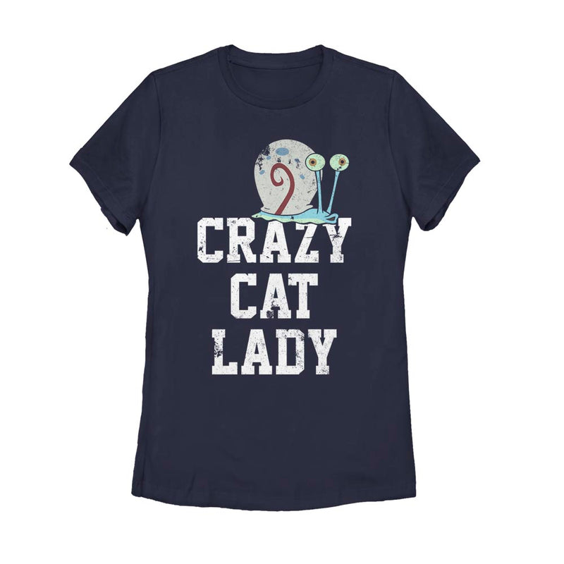 Benign trussel Leia Gary Crazy Cat Lady Women's Short Sleeve T-Shirt – SpongeBob SquarePants  Shop