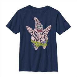 Patrick Type Kids Short Sleeve T-Shirt - SpongeBob SquarePants Official Shop