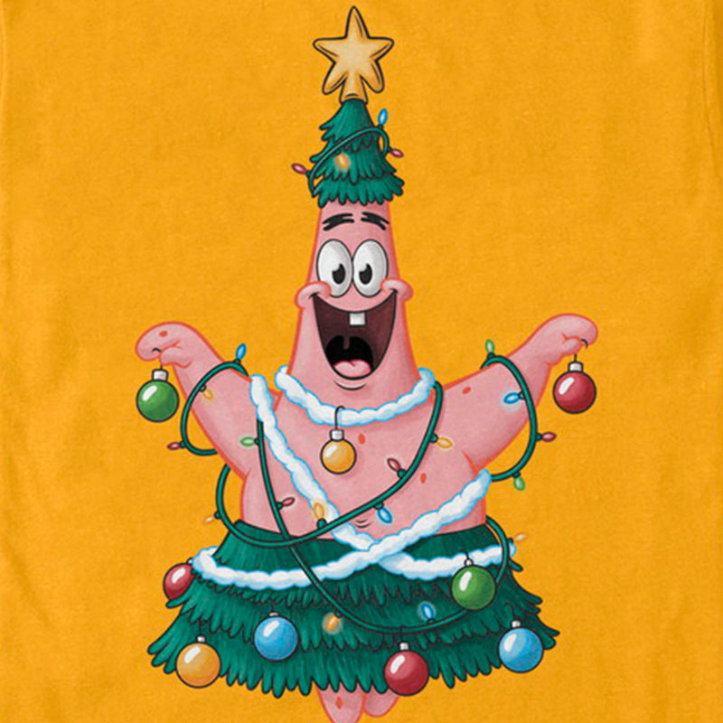 Patrick Tree Star Short Sleeve T-Shirt - SpongeBob SquarePants Official Shop