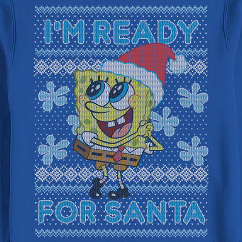 SpongeBob Ready for Santa Crew Neck Sweatshirt - SpongeBob SquarePants Official Shop