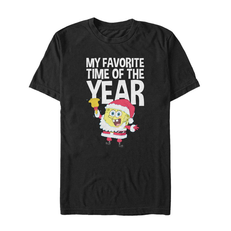 SpongeBob Favorite Time of the Year Short Sleeve T-Shirt - SpongeBob SquarePants Official Shop