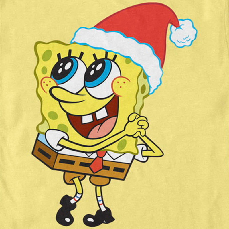 SpongeBob Santa Short Sleeve T-Shirt - SpongeBob SquarePants Official Shop