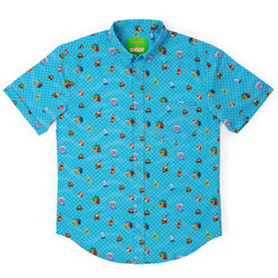 SpongeBob SquarePants "Order Up" KUNUFLEX Short Sleeve Shirt - SpongeBob SquarePants Official Shop