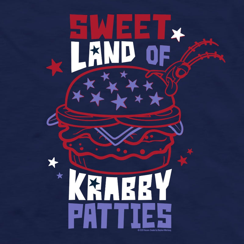 SpongeBob SquarePants The Krusty Krab Land of Krabby Patties Adult Short Sleeve T-Shirt