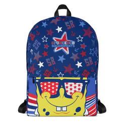 SpongeBob SquarePants SpongeBob SquarePants Americana Pattern Premium Backpack