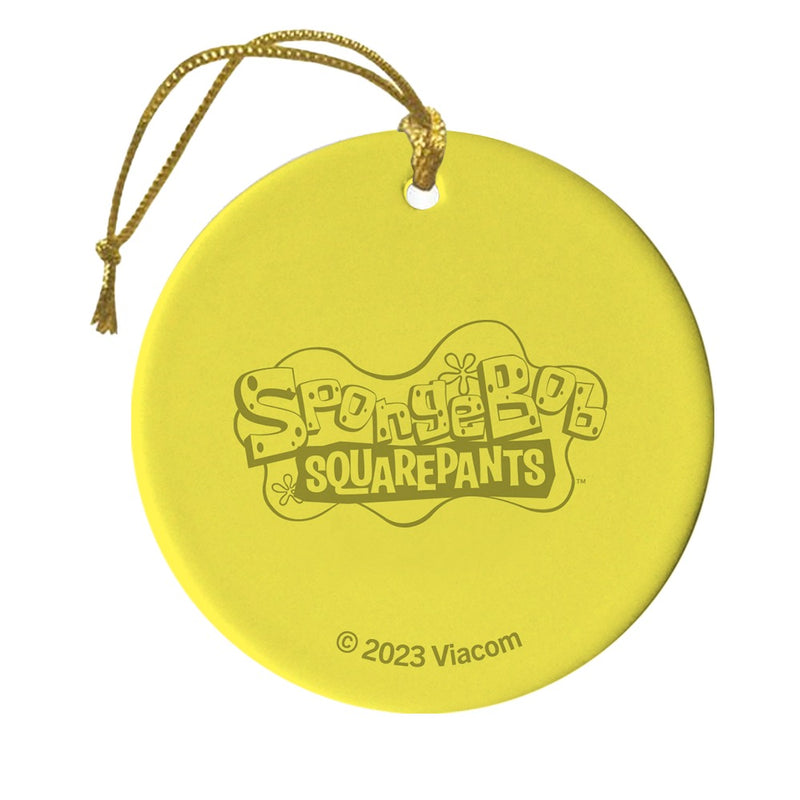 SpongeBob Round Christmas Ornament - SpongeBob SquarePants Official Shop