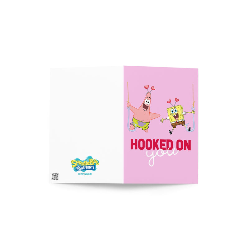 SpongeBob SquarePants Hooked On You Greeting card