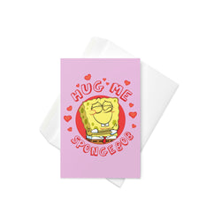 SpongeBob SquarePants Hug Me Greeting card
