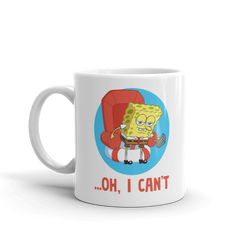 SpongeBob SquarePants Oh, I Can't Meme White Mug
