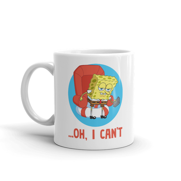SpongeBob SquarePants Oh, I Can't Meme White Mug