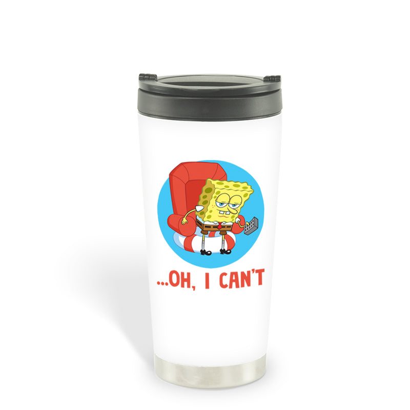 SpongeBob SquarePants Oh, I Can't Meme 16 oz Stainless Steel Thermal Travel Mug