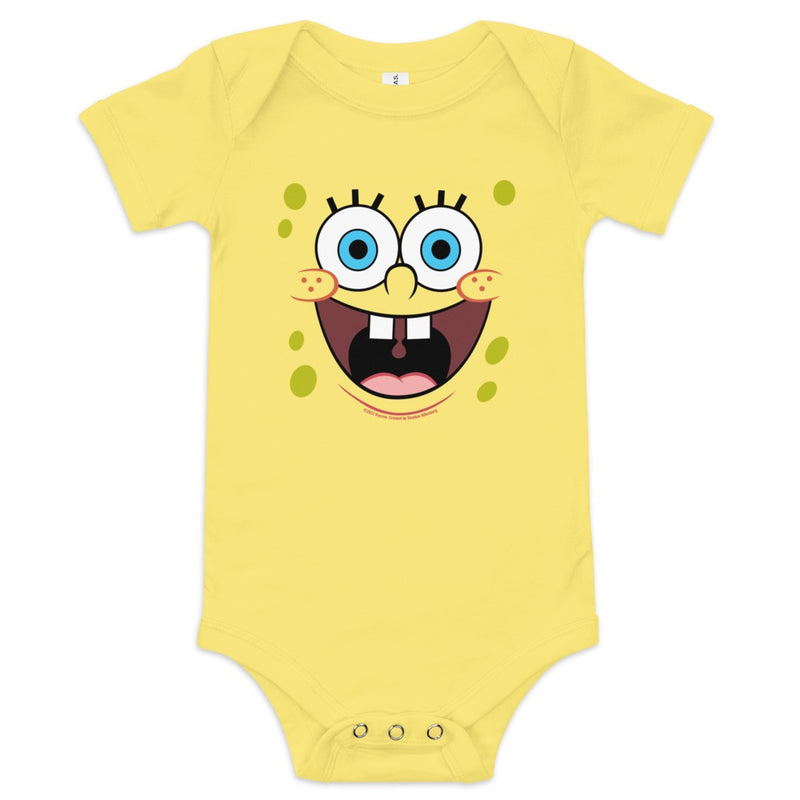 SpongeBob Big Face Baby Bodysuit
