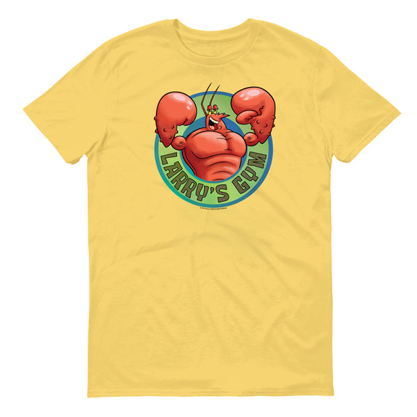 SpongeBob SquarePants Larry's Gym Adult Short Sleeve T-Shirt