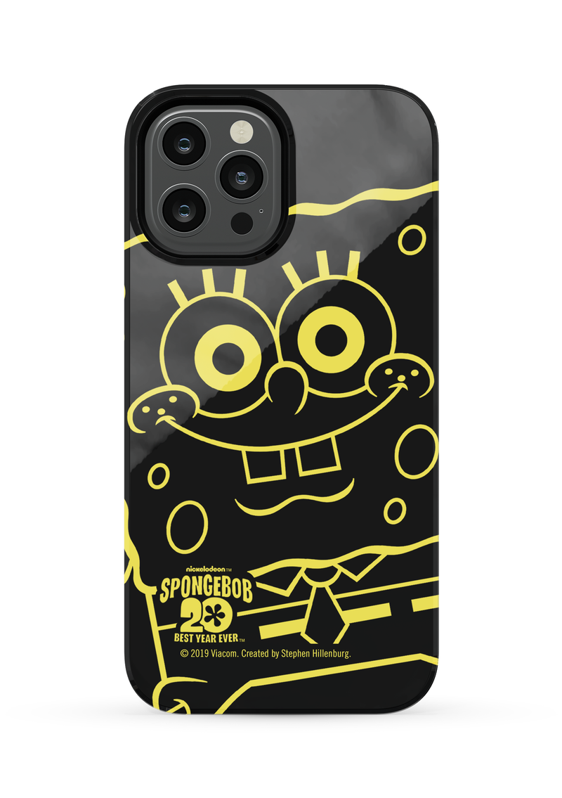SpongeBob SquarePants 20th Anniversary Tough Phone Case - SpongeBob SquarePants Official Shop