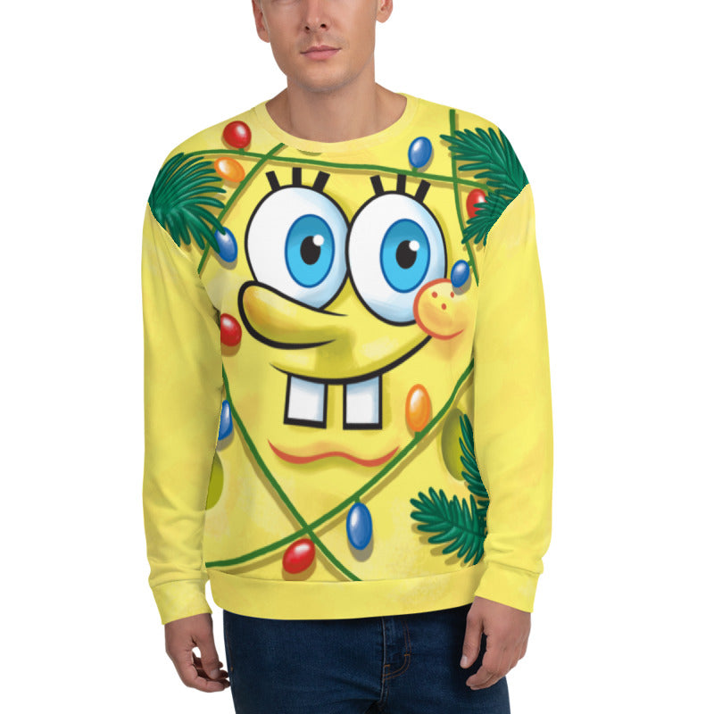 SpongeBob Holiday Festive Crew Neck Sweatshirt - SpongeBob SquarePants Official Shop