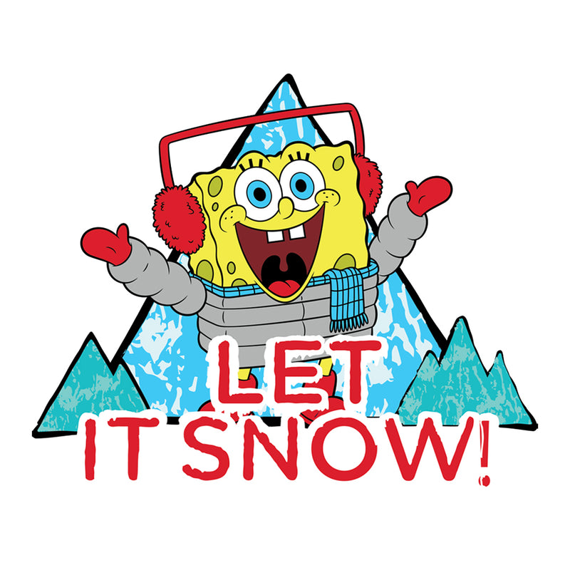 SpongeBob Let it Snow 15 oz White Mug - SpongeBob SquarePants Official Shop