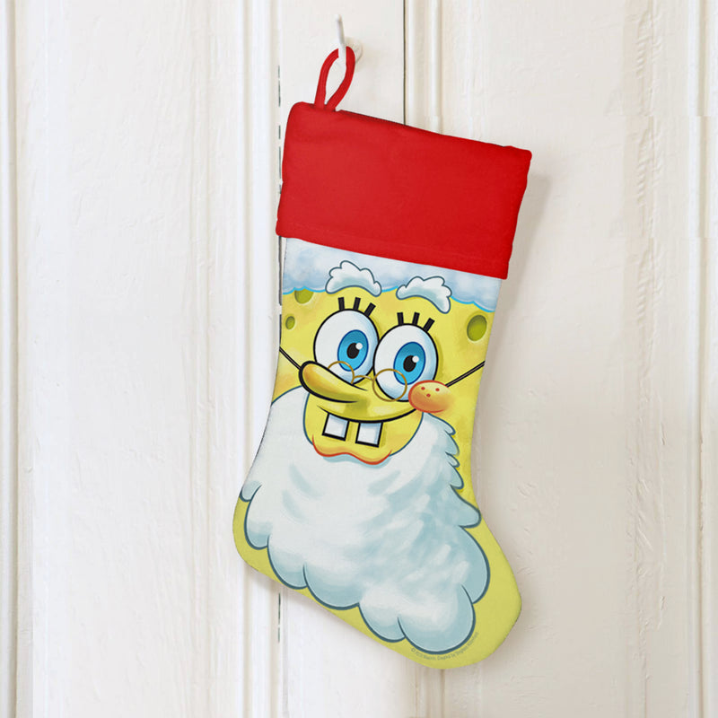 Santa SpongeBob Christmas Stocking - SpongeBob SquarePants Official Shop