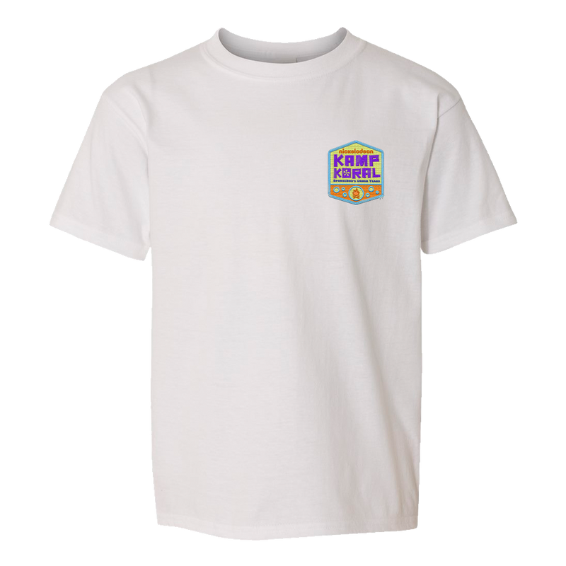 SpongeBob SquarePants Kamp Koral Personalized  Kids Short Sleeve T-Shirt