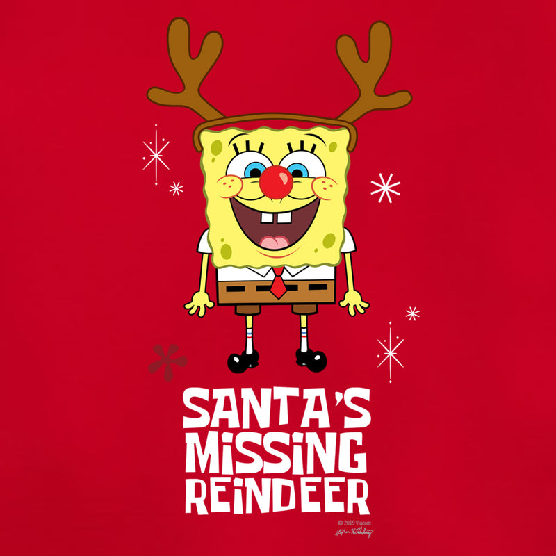 SpongeBob Santa's Missing Reindeer Women's Tri-Blend T-Shirt