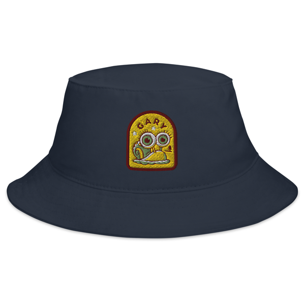 SpongeBob SquarePants Sponge on the Run Gary Badge Flexfit Bucket Hat