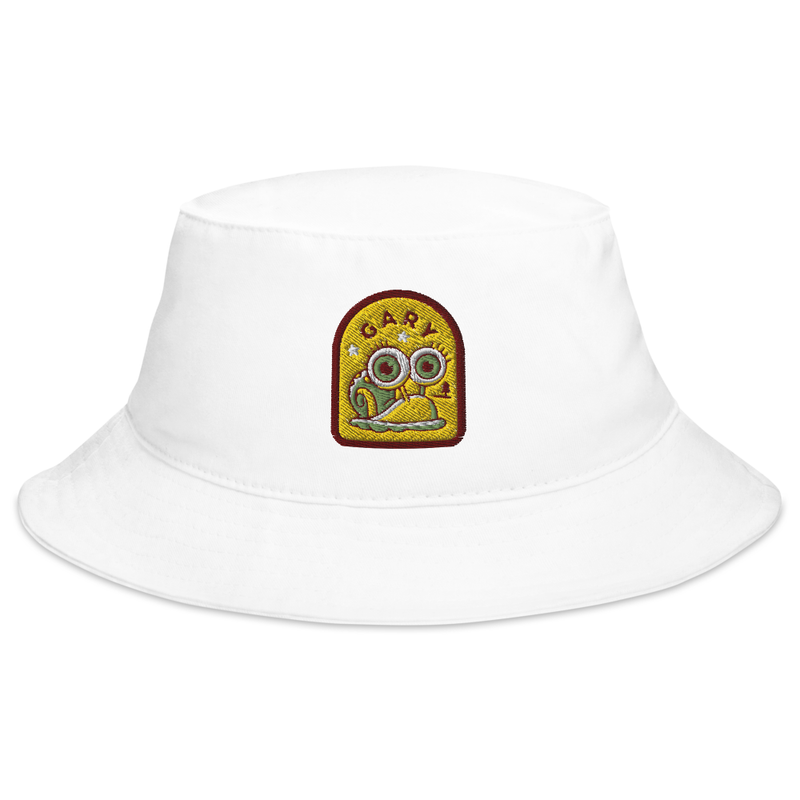 SpongeBob SquarePants Sponge on the Run Gary Badge Flexfit Bucket Hat