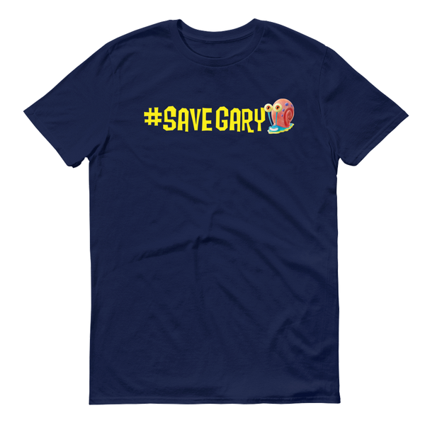 SpongeBob SquarePants Sponge on the Run #SAVEGARY Adult Short Sleeve T-Shirt