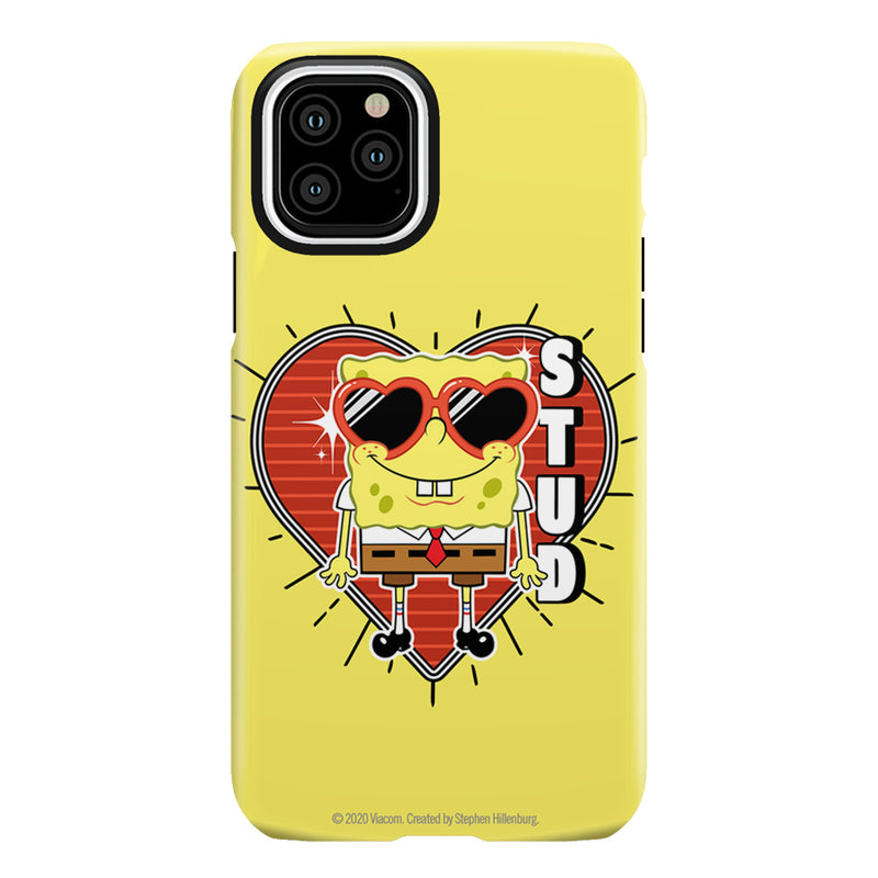 SpongeBob SquarePants Heart Sunglasses Stud Tough Phone Case