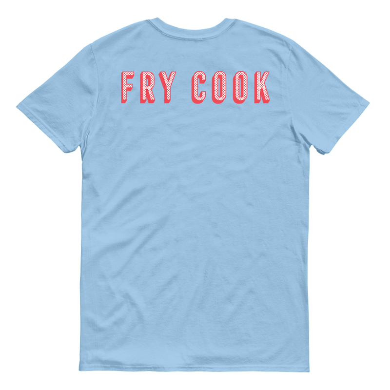 The Krusty Krab Fry Cook Adult Short Sleeve T-Shirt - SpongeBob SquarePants Official Shop