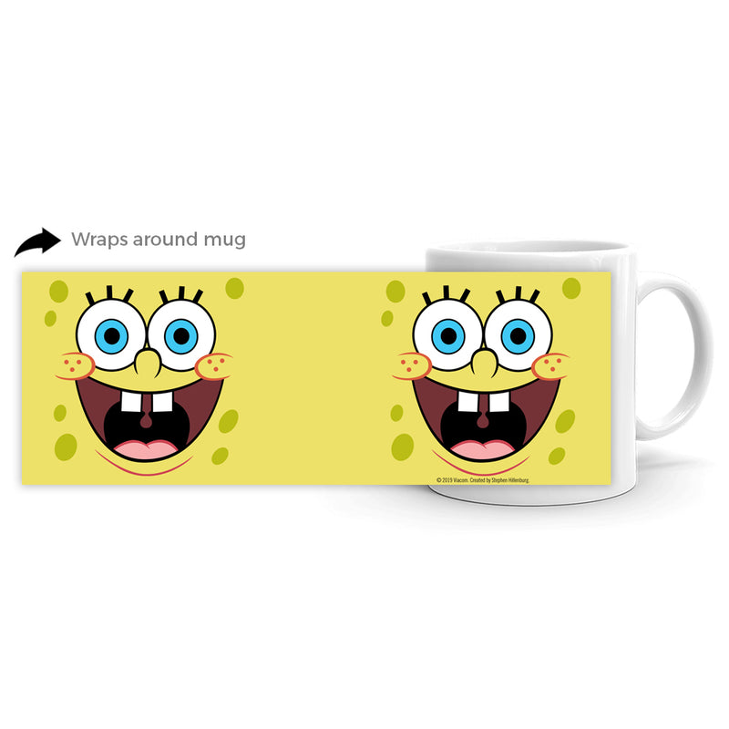 SpongeBob SquarePants Yellow Big Face 11 oz Mug
