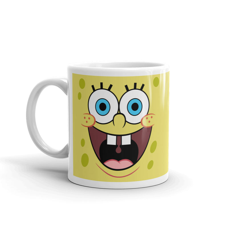 SpongeBob SquarePants Yellow Big Face 11 oz Mug - SpongeBob SquarePants Official Shop