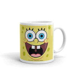 SpongeBob SquarePants Yellow Big Face 11 oz Mug - SpongeBob SquarePants Official Shop