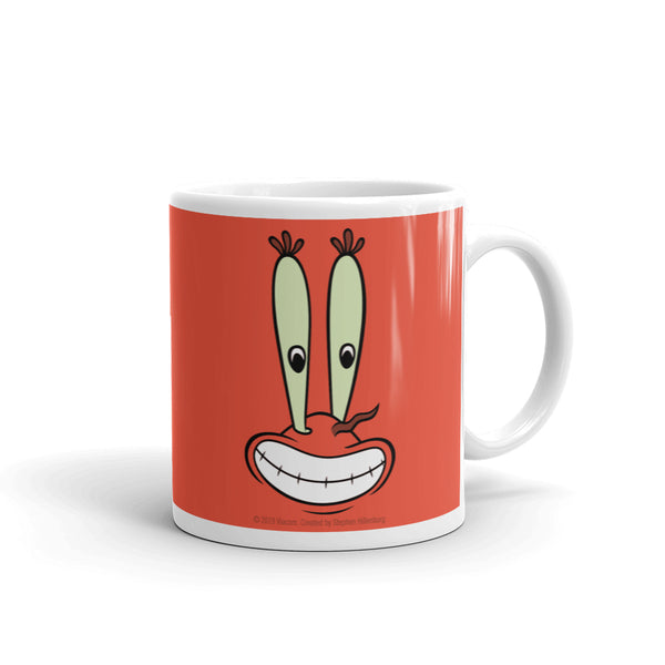 Mr. Krabs Big Face 11 oz Mug - SpongeBob SquarePants Official Shop