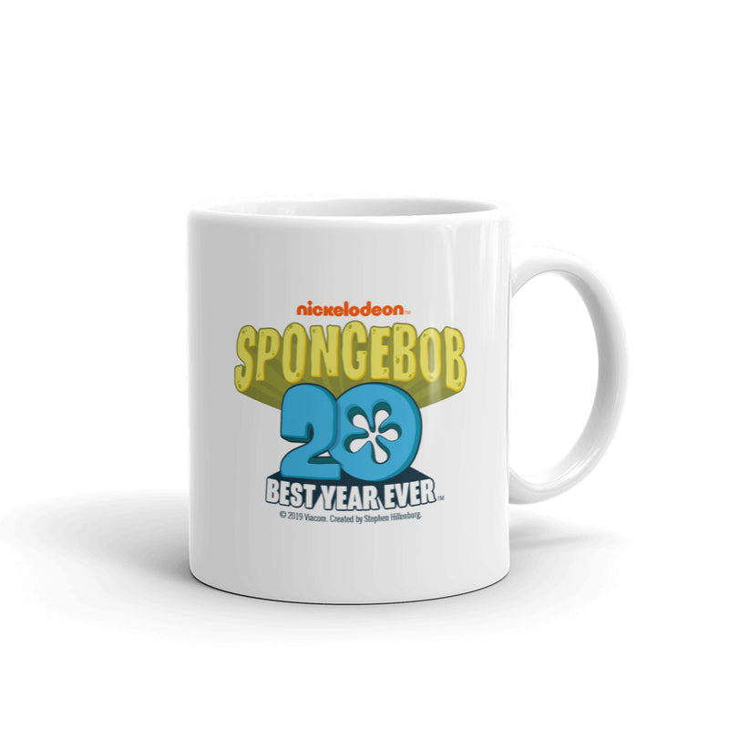 SpongeBob SquarePants Rainbow Best Year Ever Mug - SpongeBob SquarePants Official Shop