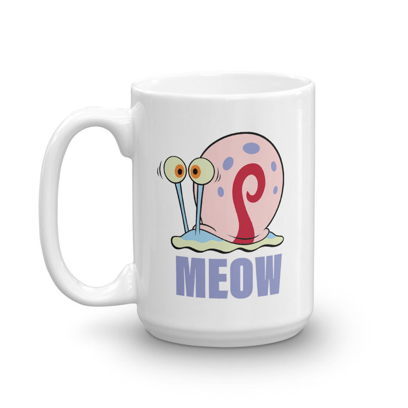 Gary Meow White Mug - SpongeBob SquarePants Official Shop