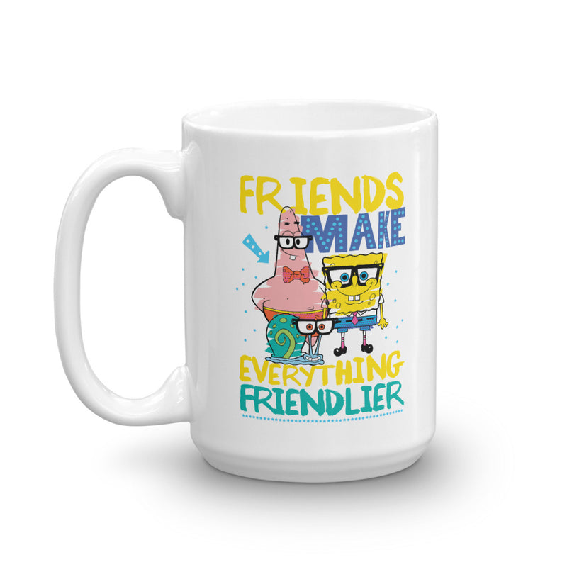 SpongeBob SquarePants Friendlier White Mug - SpongeBob SquarePants Official Shop