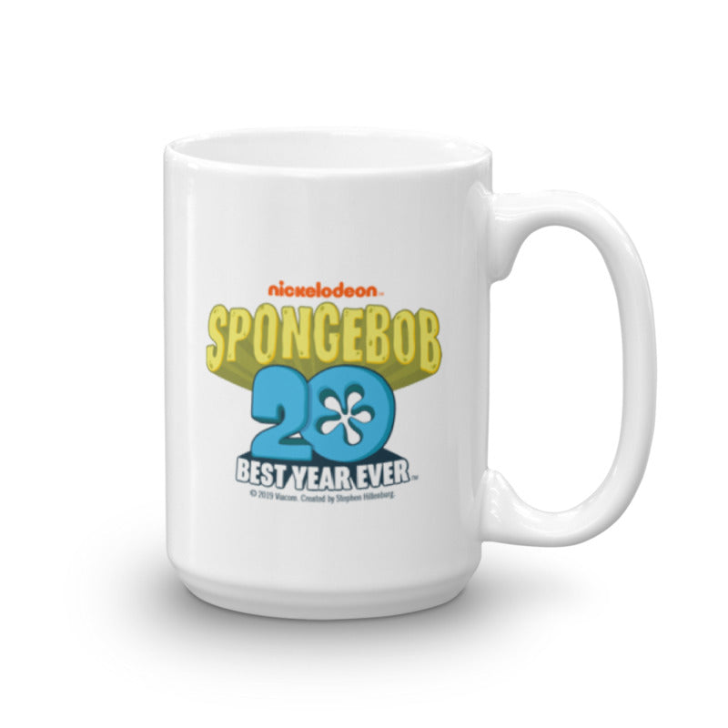 SpongeBob SquarePants Rainbow Best Year Ever Mug - SpongeBob SquarePants Official Shop