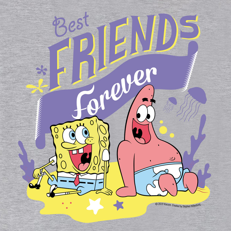 SpongeBob SquarePants Best Friends Women's Relaxed V-Neck T-Shirt - SpongeBob SquarePants Official Shop